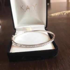 Kay Jewelers Cubic Zirconia Bangle Bracelet